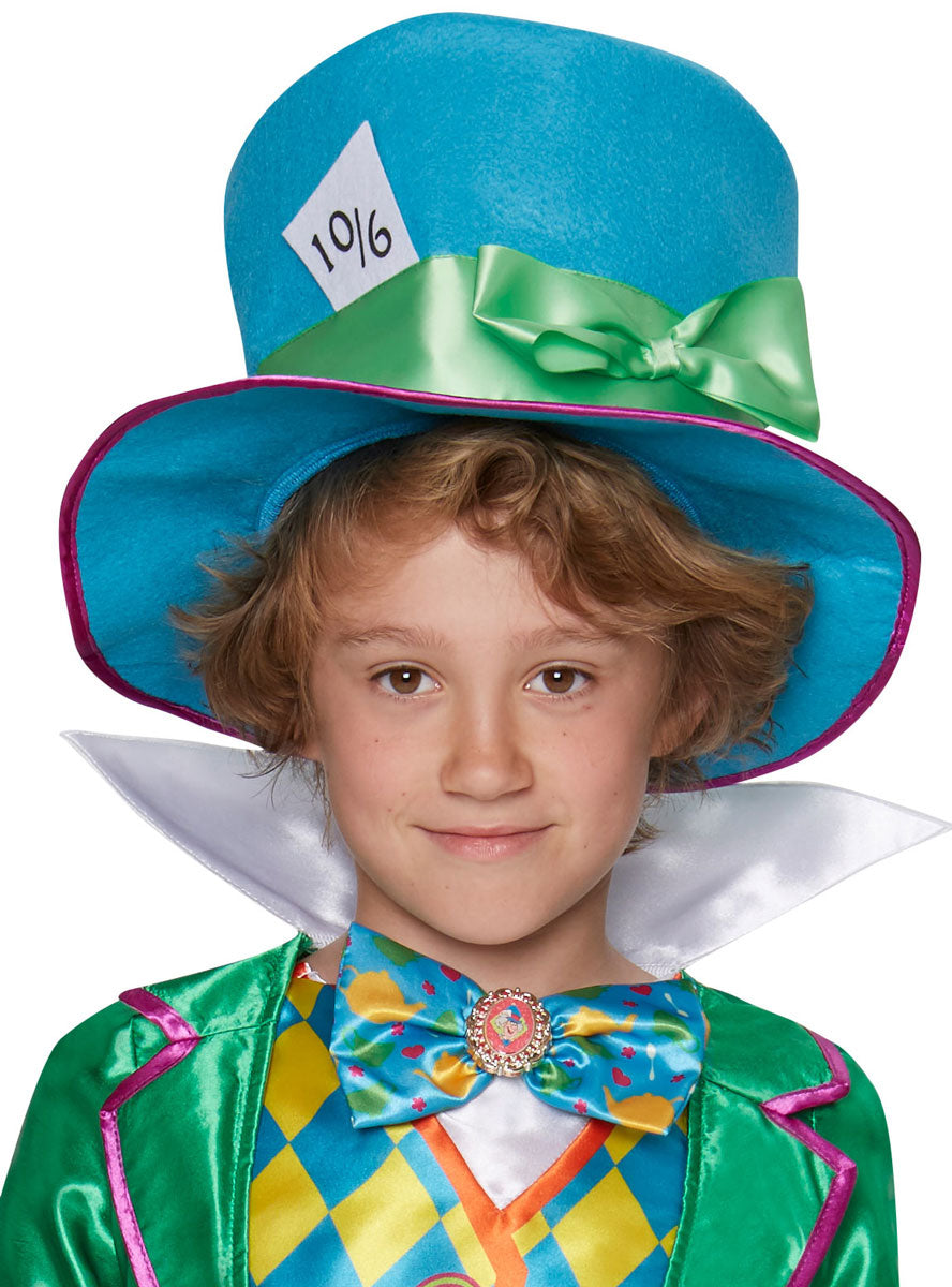 Image of Mad Hatter Deluxe Teen Boys Costume - Close Image 1