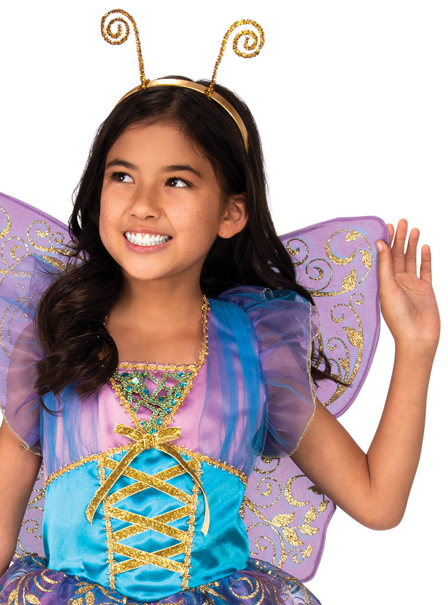 Close image of Magical Fairy Princess Deluxe Girls Costume