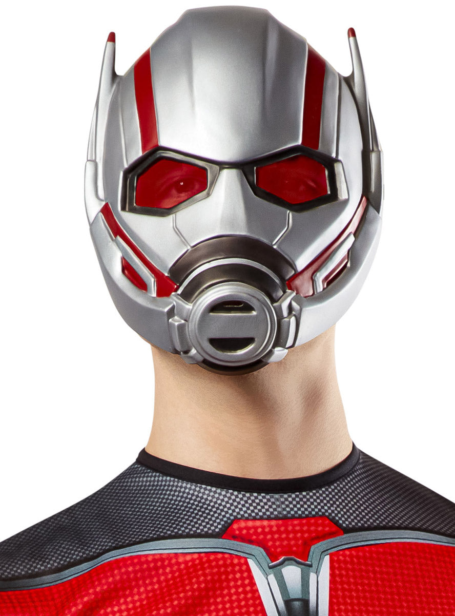 Mask Image of Ant Man Quantumania Deluxe Mens Marvel Comics Costume