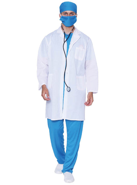 Main image of Surgical Doctor Lab Coat Mens Costume