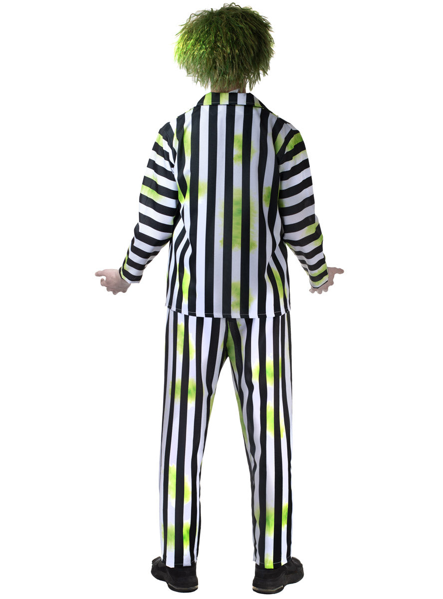 Back image of Striped Ghost Beetle Mens Halloween Costume