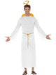 Mens white christmas religious angel costume - Main image