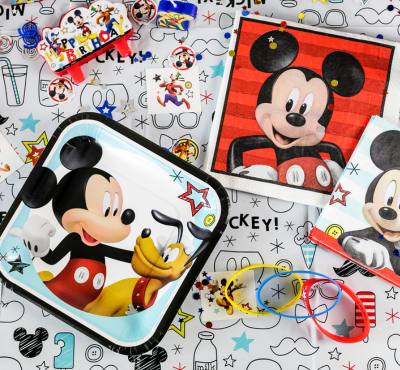 Image of Mickey Mouse party supplies