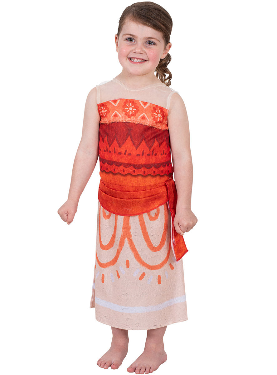 Moana 2 Toddler Girls Classic Disney Costume - Alternative Image 3