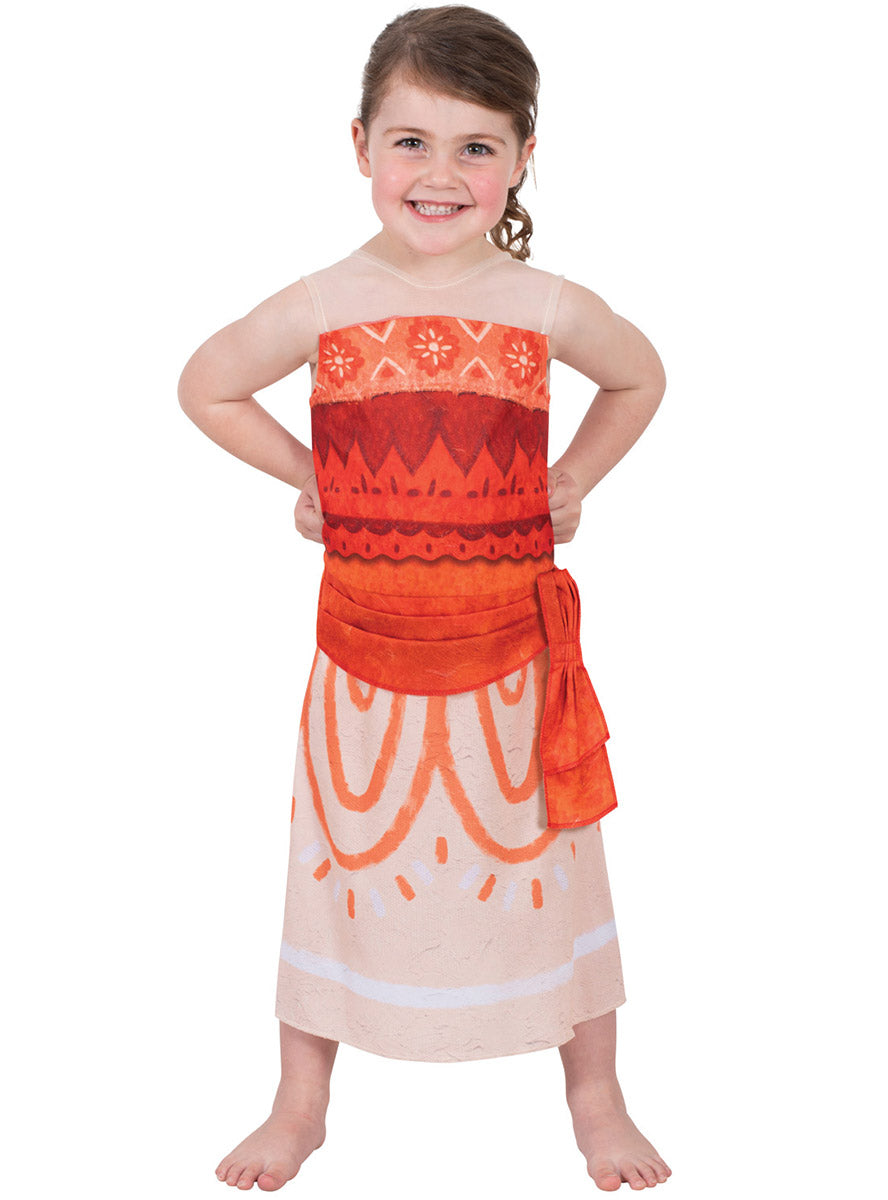 Moana 2 Toddler Girls Classic Disney Costume - Main Image