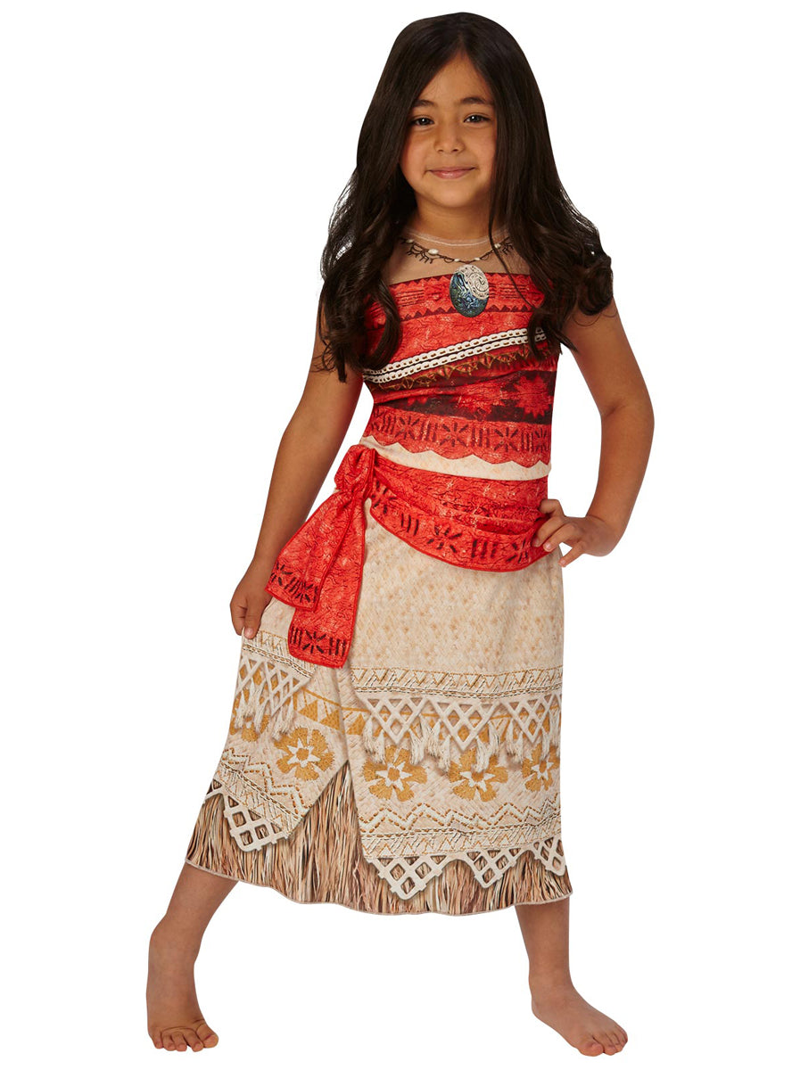 Moana Classic Girls Disney Costume - Main Image