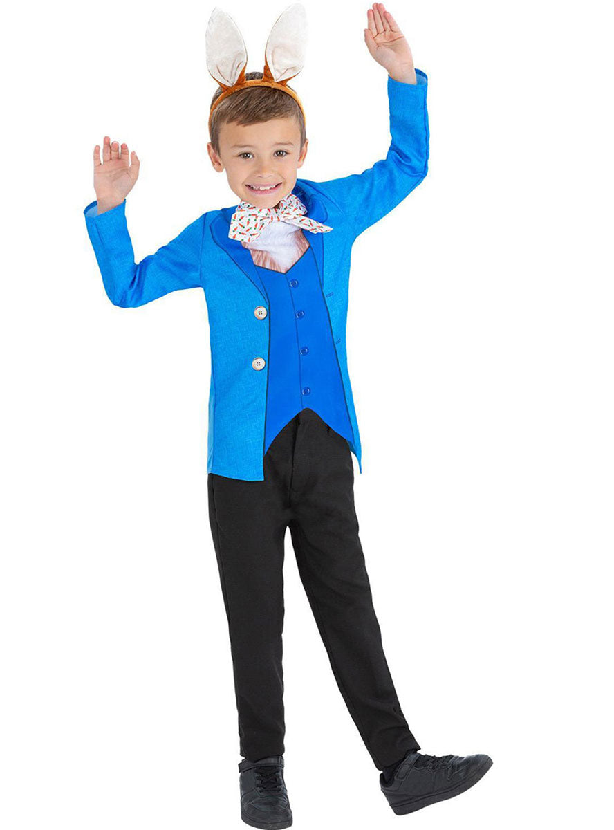 Image of Mr Rabbit Boys Book Week Costume - Alternate Front View