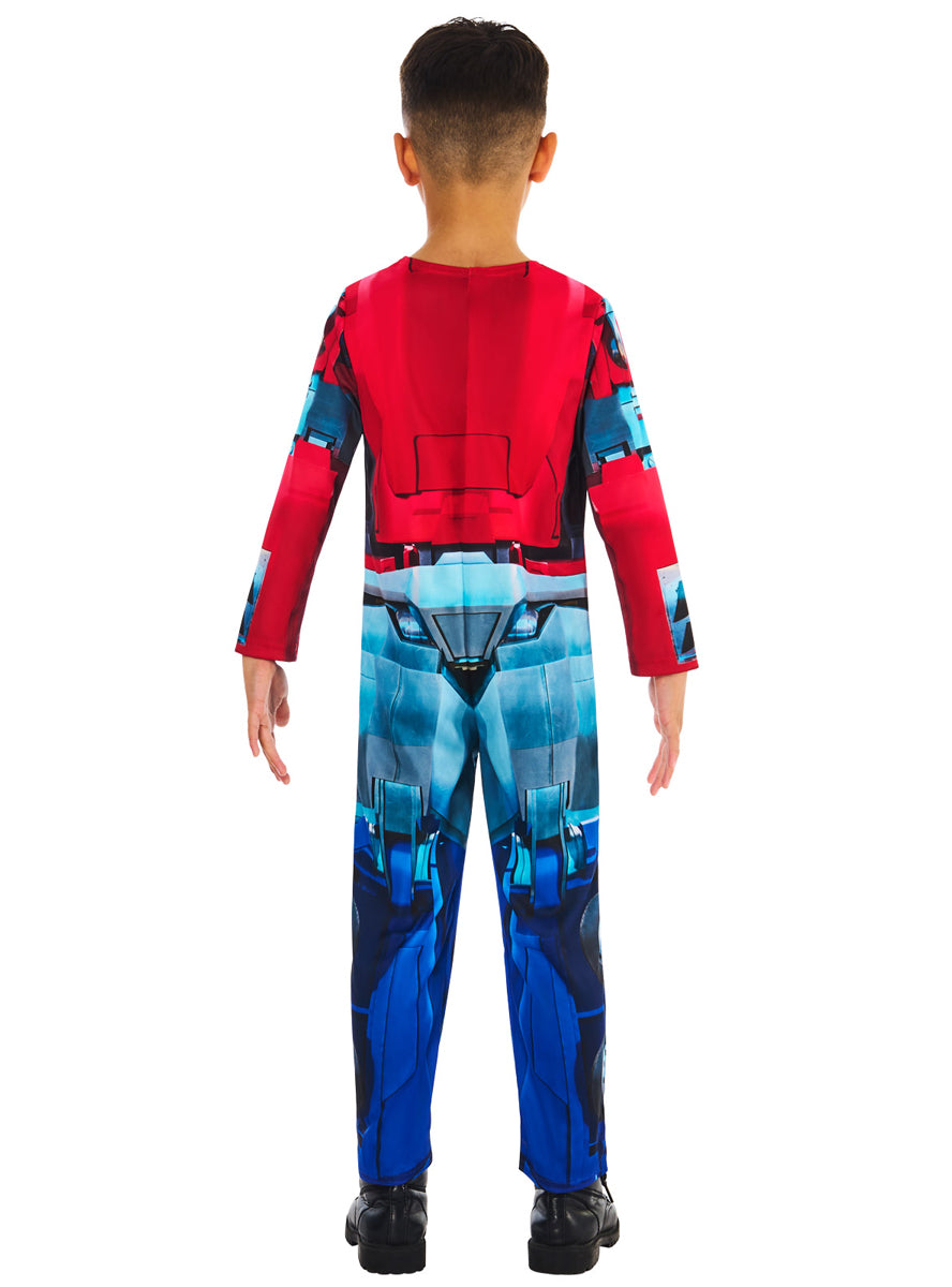 Transformers Boys Optimus Prime Costume - Back Image