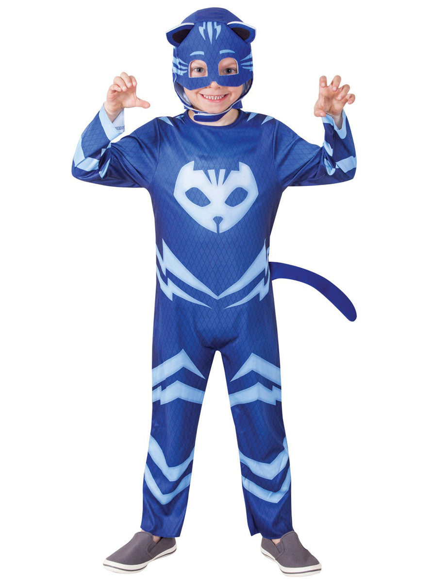 Catboy Boys Blue PJ Masks Character Costume - Main Image