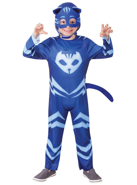 Catboy Boys Blue PJ Masks Character Costume - Main Image