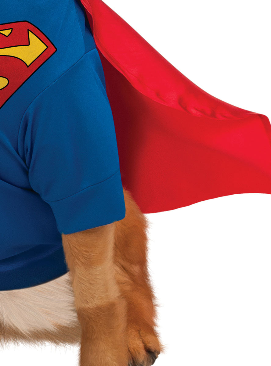 Image of Superman Pet Dog Costume - Close Image 2