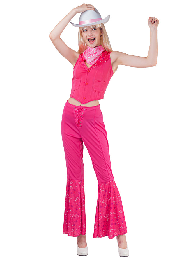 Main image of Pretty Pink Cowgirl Movie Inspired Womens Costume