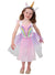 Toddler Girls Rainbow Unicorn Costume - Main Image