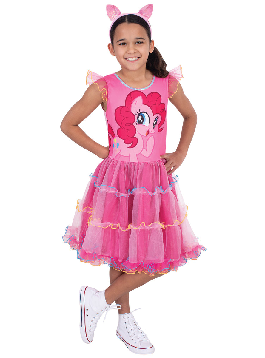 My Little Pony Girls Pinkie Pie Costume - Main Image