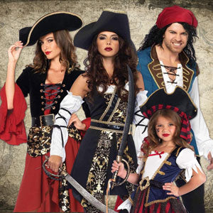 Image of people in pirate costumes