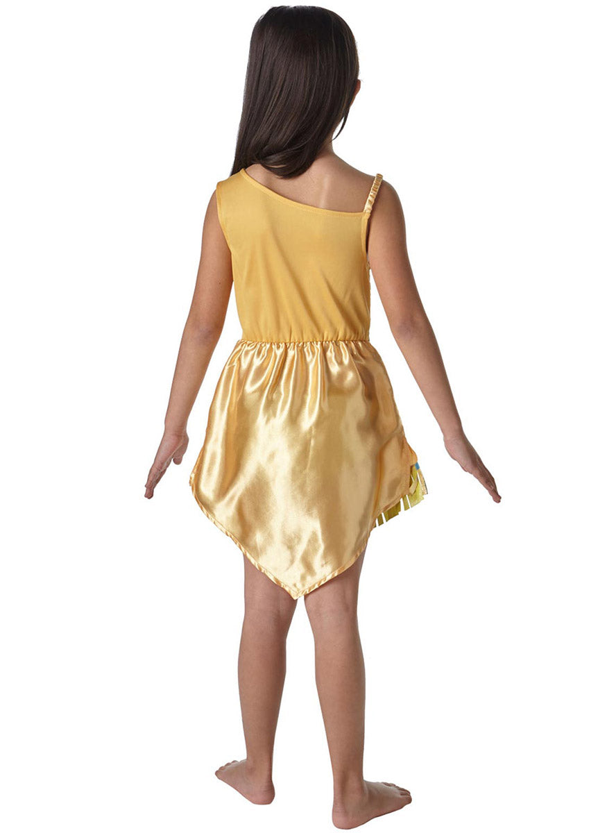 Girls Pocahontas Native American Disney princess Costume - Back Image