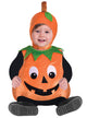 Orange Pumpkin Toddlers Halloween Costume - Main Image