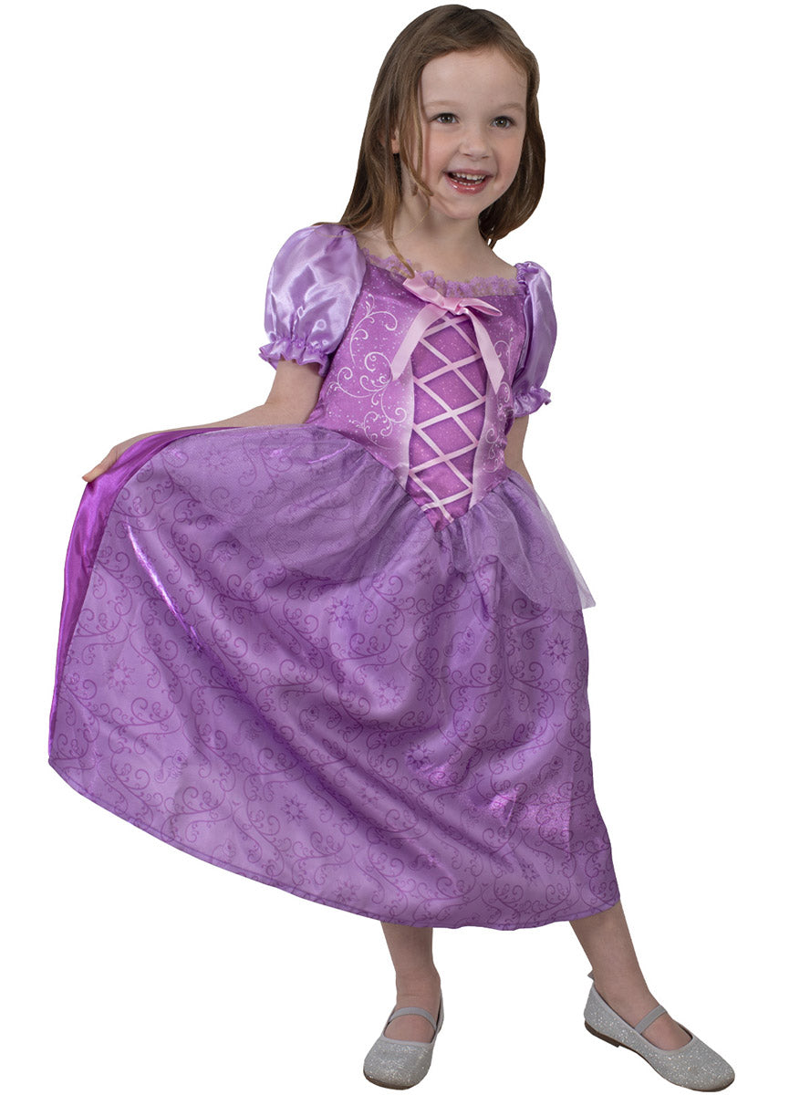 Rapunzel Girls Filagree Disney Princess Costume - alternative image 2