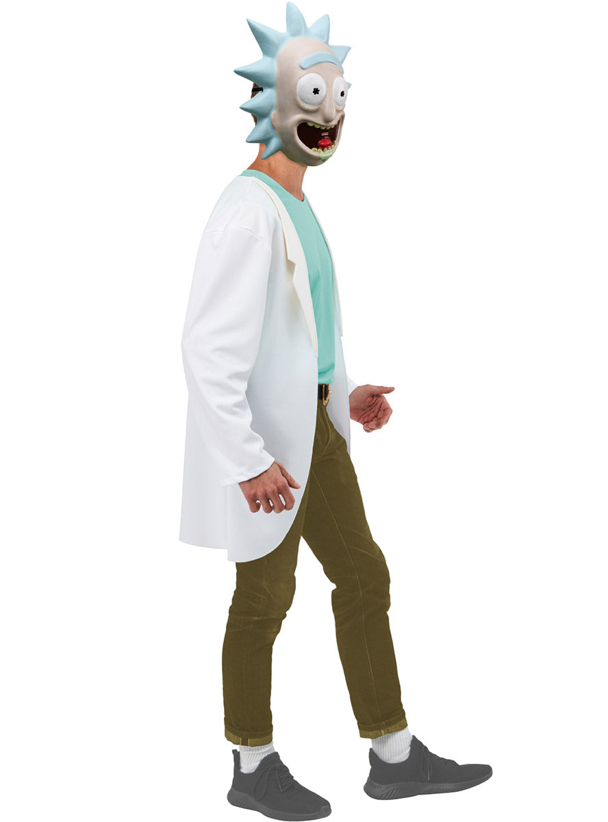 Image of Rick and Morty Mens Rick Costume - Side Image