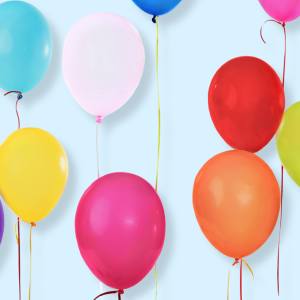 Image of round balloons