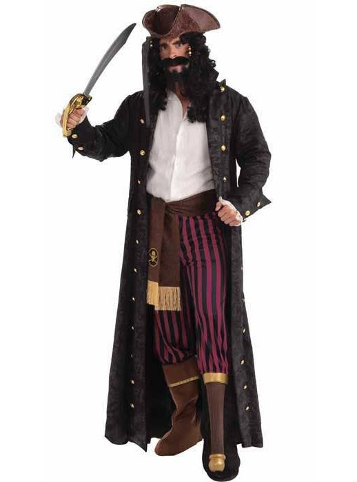 Deluxe Peg Leg Pirate Mens Costume - Size Standard