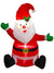 Santa Claus Inflatable 4 Foot Tall Christmas Decoration - Main Image