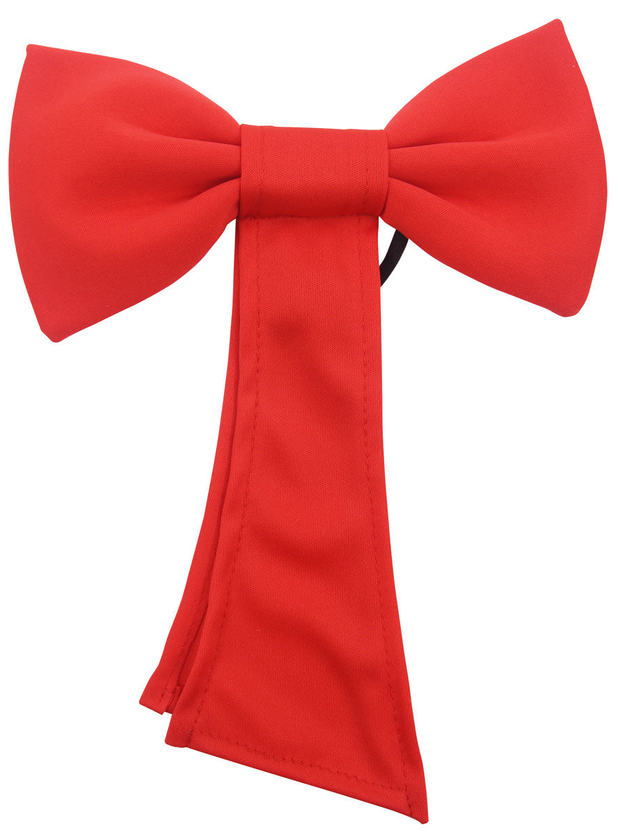 Image of Silly Cat Kids Red Costume Bow Tie