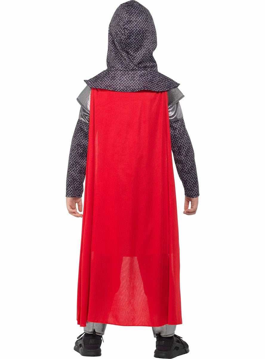 Image of Sir Lancelot Medieval Knight Boys Costume - Back Image