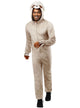 Main Image of Furry Sloth Mens Animal Costume Onesie