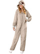 Main Image of Furry Sloth Womens Animal Costume Onesie