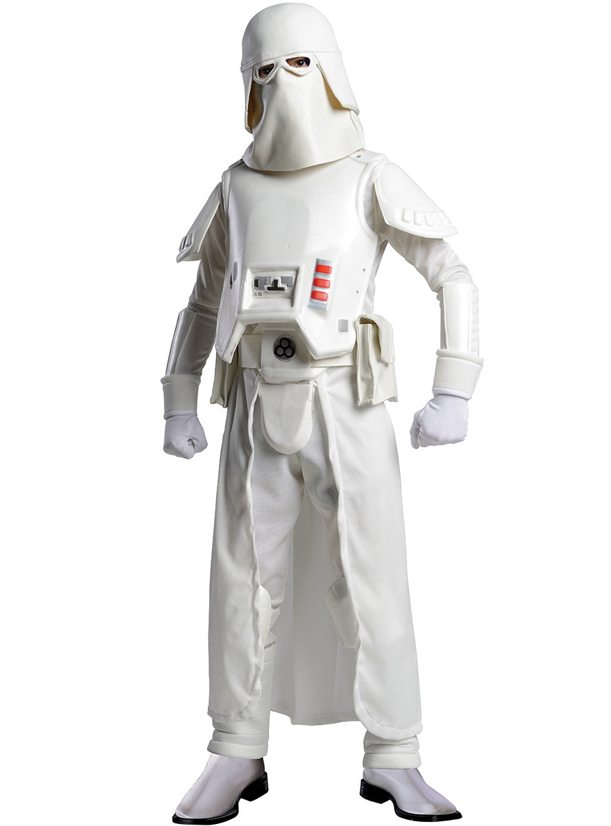 Image of Snow Trooper Boys White Stormtrooper Costume - Main Image