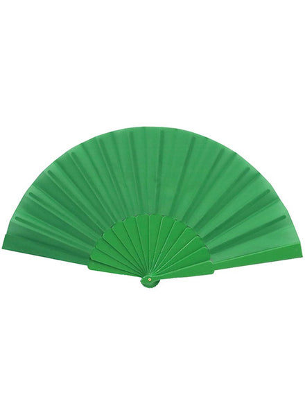 Main image of Solid Green Hand Held Costume Fan