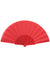 Main image of Solid Red Hand Held Costume Fan