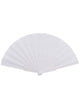 Main image of Solid White Hand Held Costume Fan