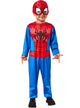 Main image of Spiderman Toddler Boys Costume And Watch Gift Set