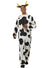 Main Image of Spotted Furry Cow Adults Animal Onesie Costume