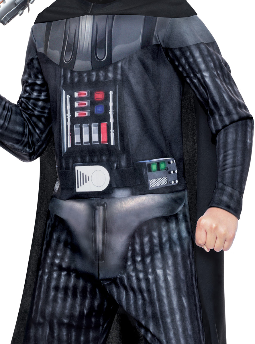 Boys Classic Darth Vader Star Wars Costume - Close Image