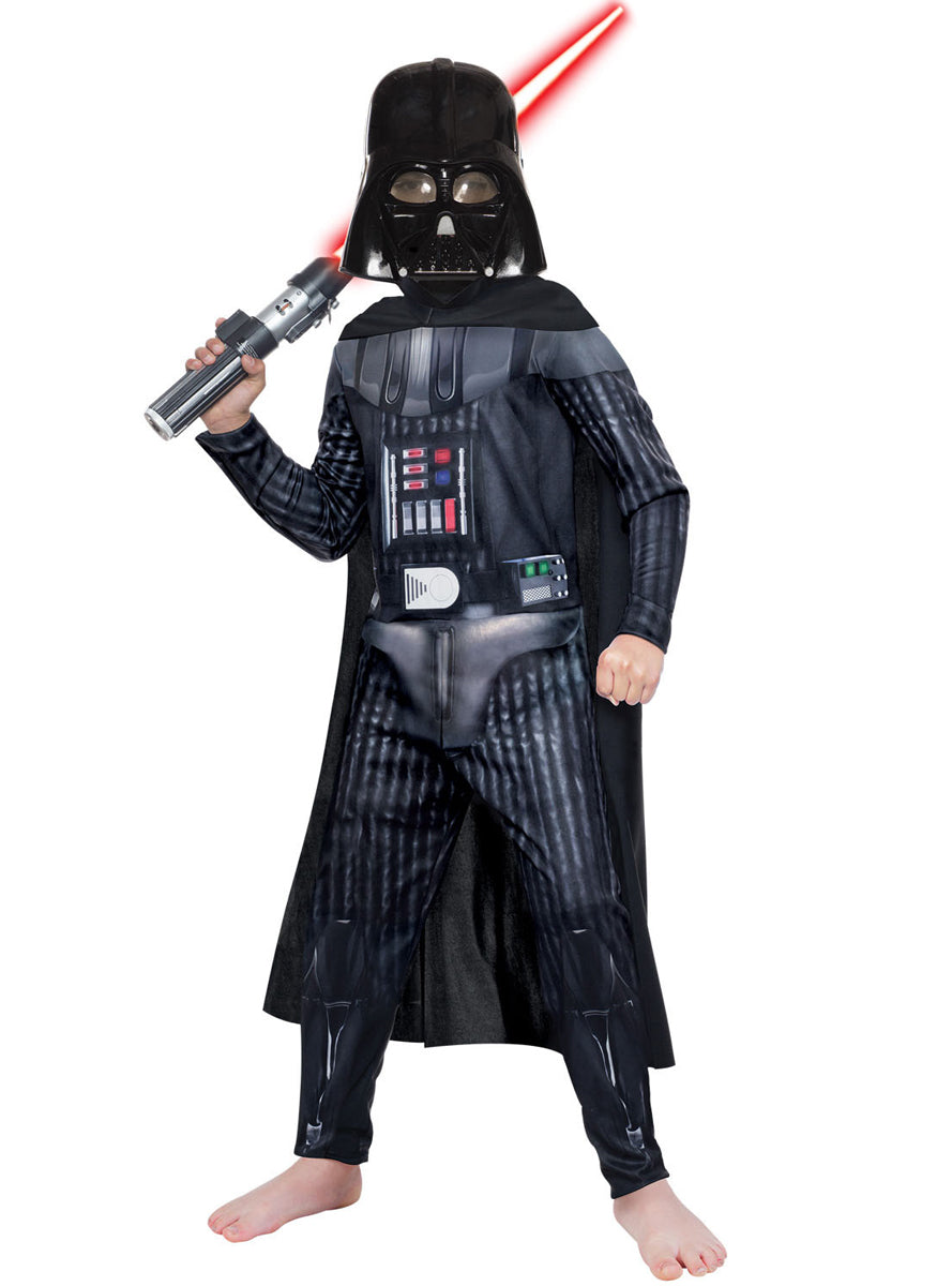 Boys Classic Darth Vader Star Wars Costume - Main Image