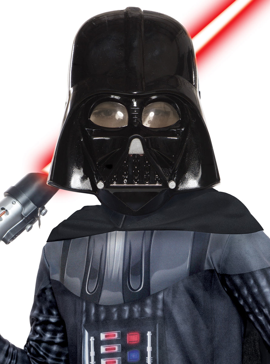 Boys Classic Darth Vader Star Wars Costume - Mask Image