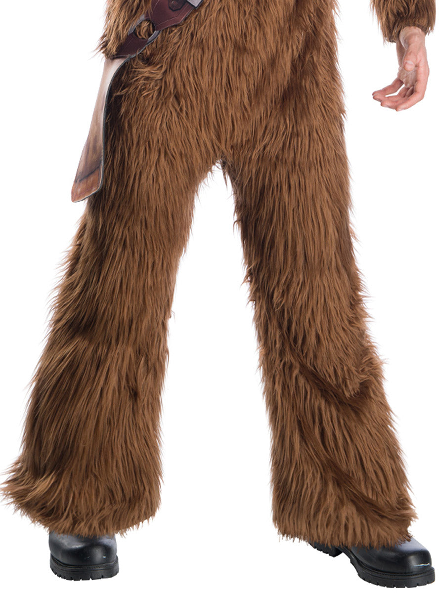 Close Image of Furry Chewbacca Deluxe Mens Star Wars Costume