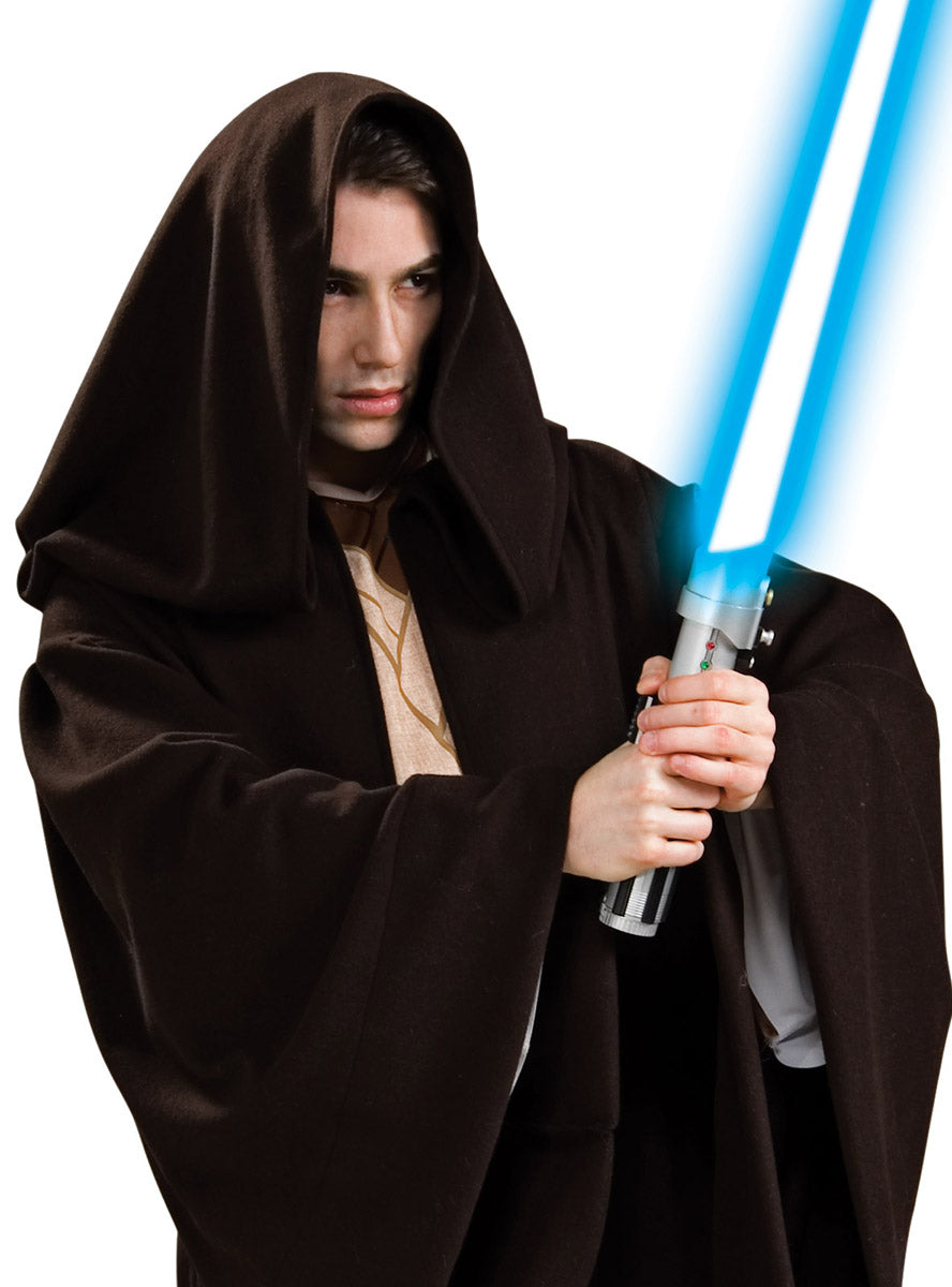 Close image of Jedi Mens Deluxe Star Wars Costume Robe