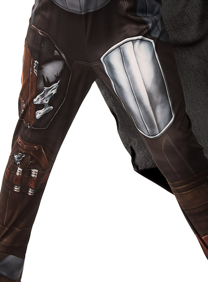 Image of Star Wars The Mandalorian Premium Boys Costume - Close Image 3