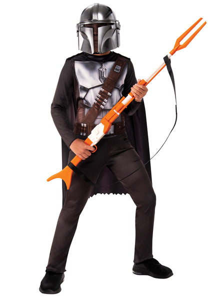 Boys Classic The Mandalorian Star Wars Costume - Main Image