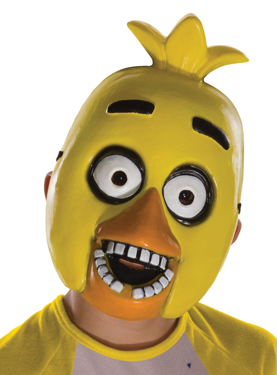 Teen Girls Five Nights At Freddys Chica Costume - Mask Image