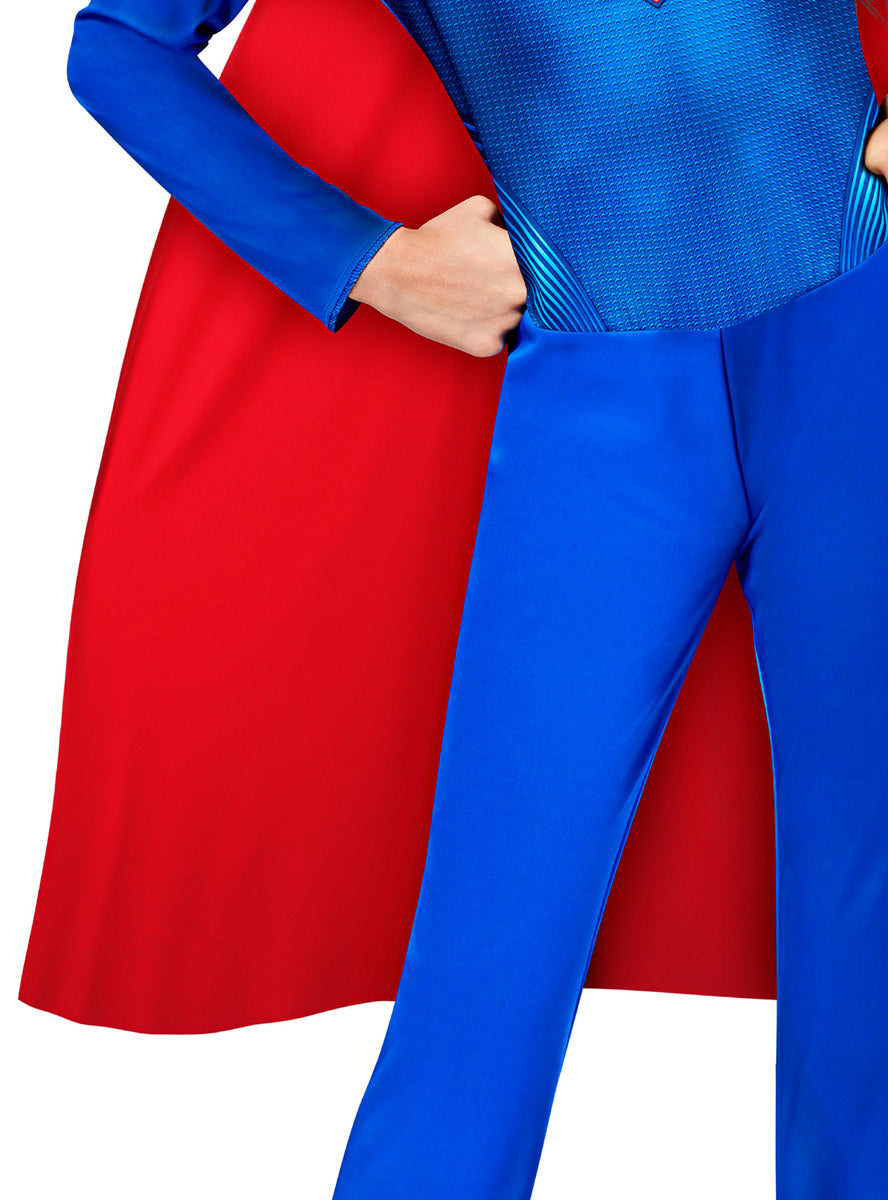 Flash movie Girls Classic Supergirl Costume close image 2