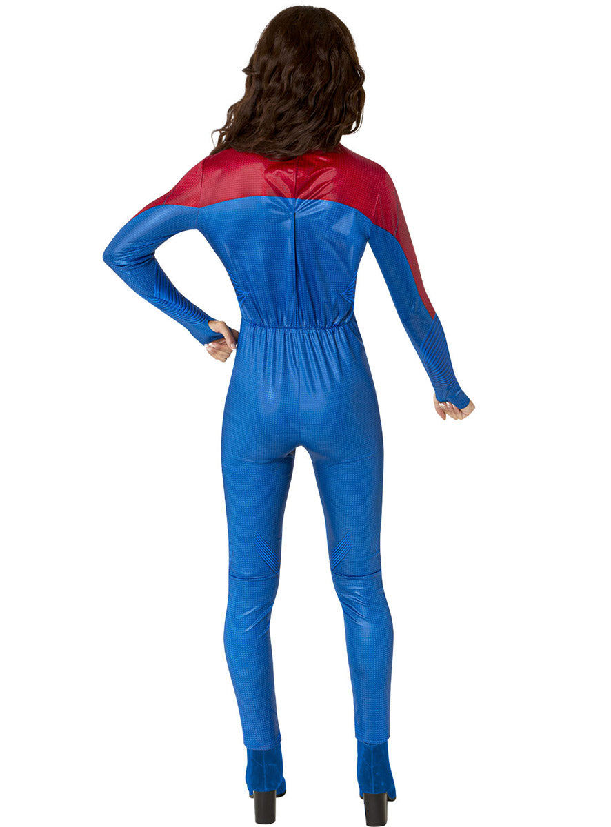 Back Image of Supergirl Deluxe Womens The Flash Movie Superhero Costume