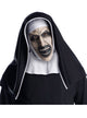 Adults The Nun Latex Halloween Costume Mask With Hood - Main Image