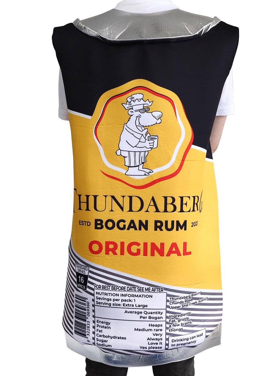 Mens Bogan Thunderberg Rum Costume | Funny Costume For Men