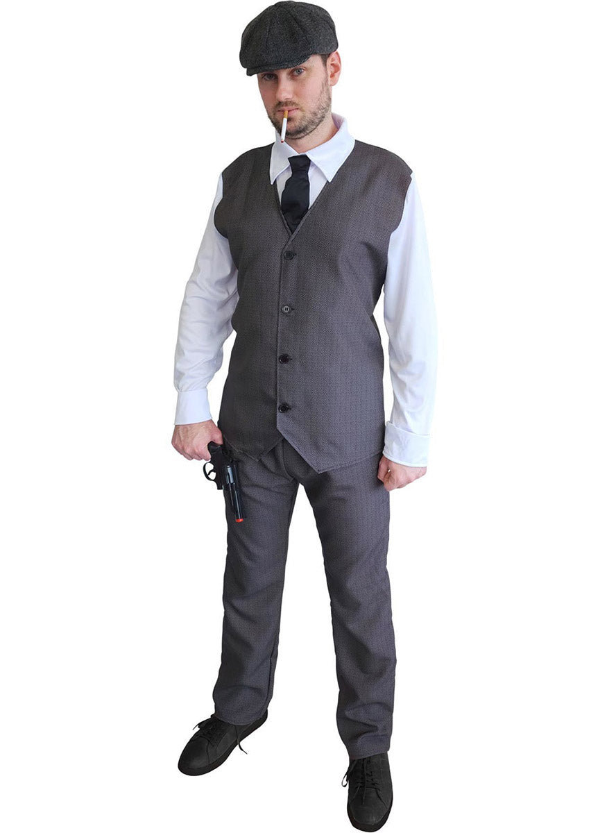 Main Image of Tommy English Gangster Mens 1920s Costume