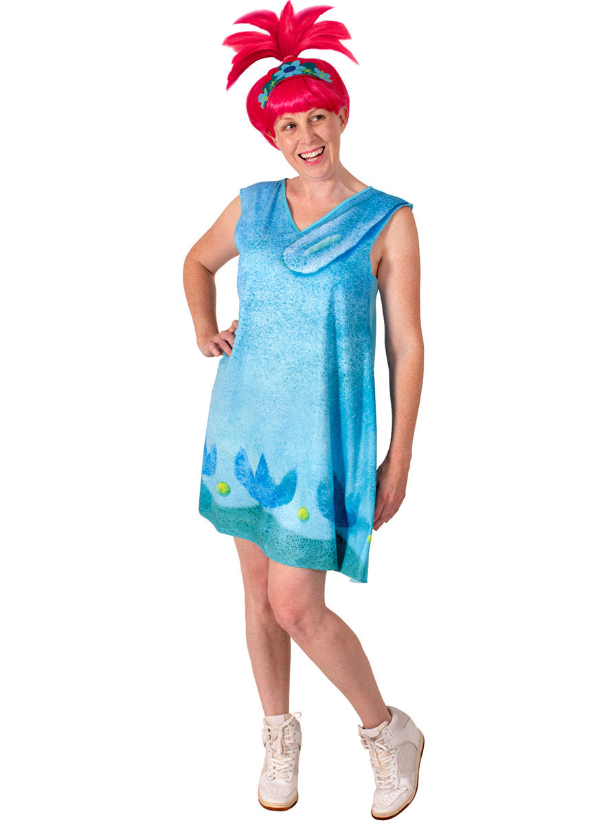 Trolls World Tour Womens Poppy Costume - Main Image